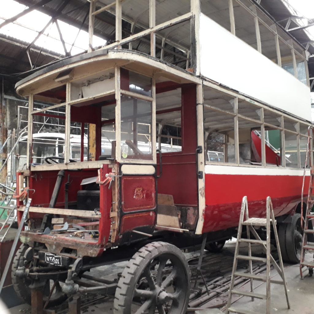 keighley old trolley bus