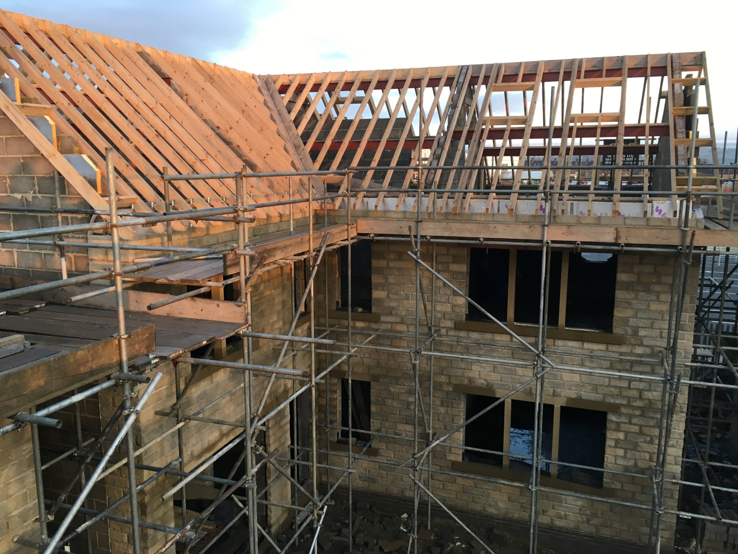 Thrum Hall, Halifax Four New houses