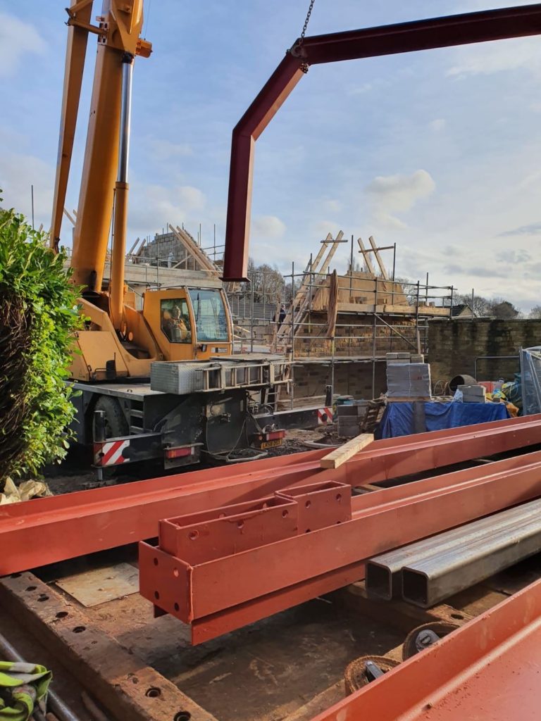 fabricated steel delivery 1