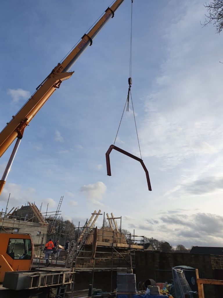 fabricated steel delivery 2