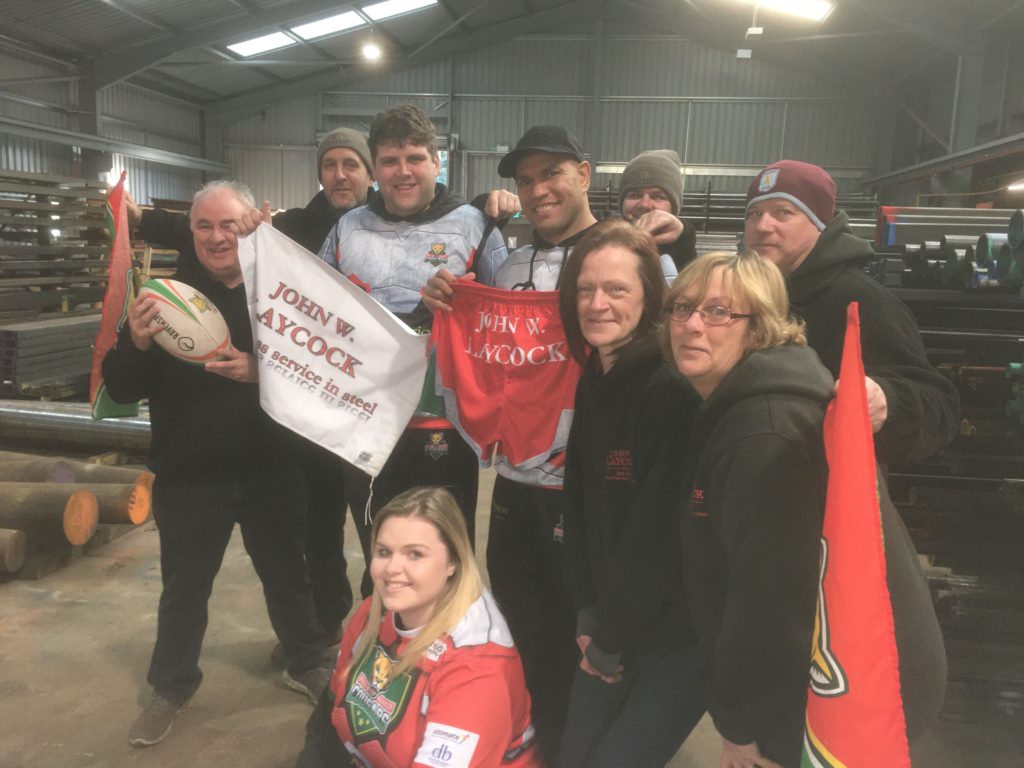 the laycoocks team with jake & josh