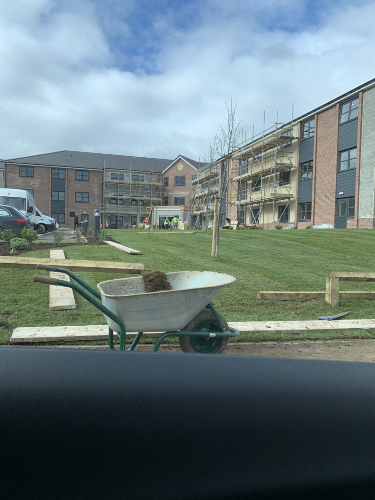 care home in the prosses of being built